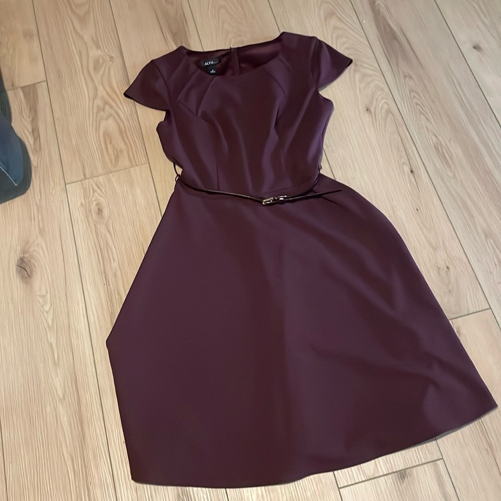 Burgundy Dress